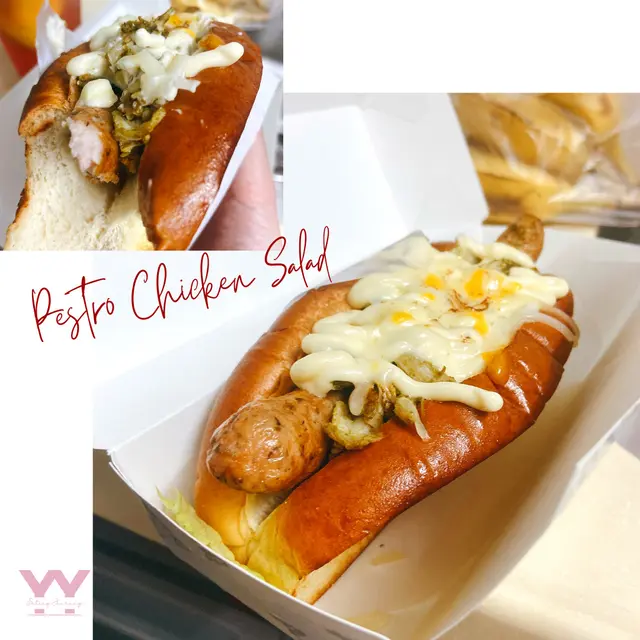 意大利青醬雞絲椰菜熱狗 