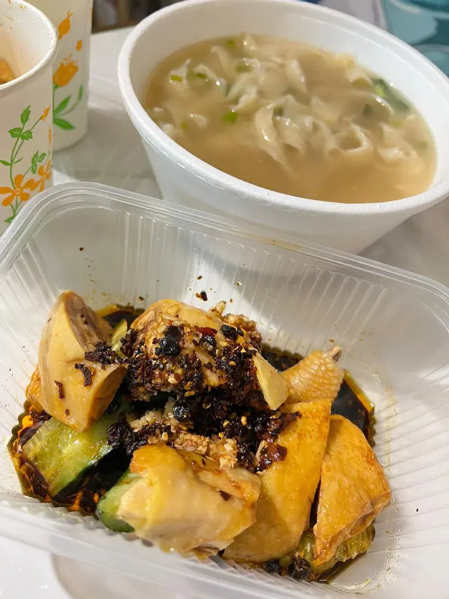 口水雞刀削麵