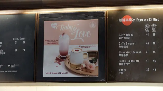Ruby English Tea Latte