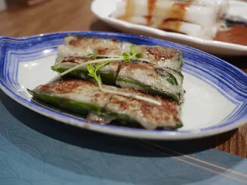 烧汁酿虎皮尖椒