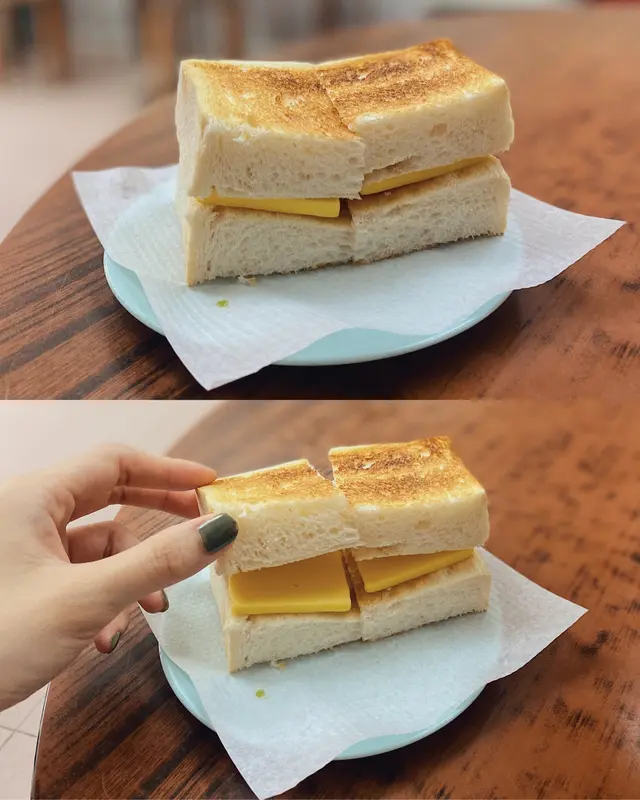 鮮油多士