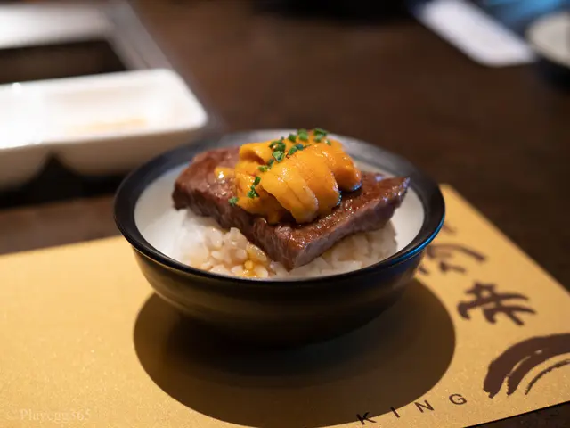 海膽牛柳芯飯付蒜豉油