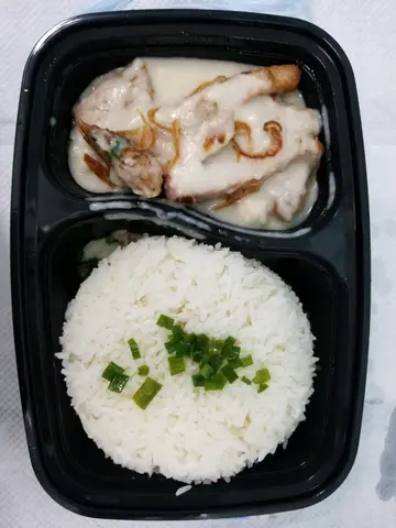 椰汁猪扒饭