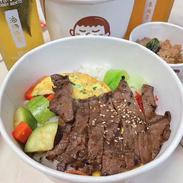 萬華網烤牛肉便當