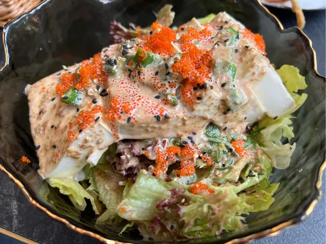 豆腐沙律相當清新