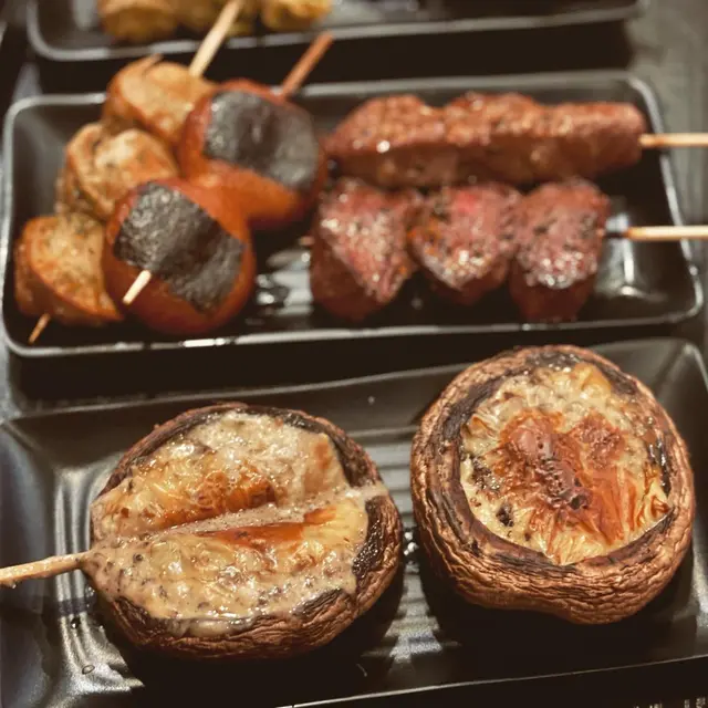 爆醬芝士大啡菇