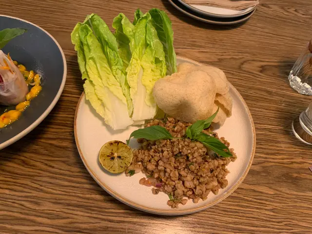 泰式香葉鴨肉肉碎生菜包
