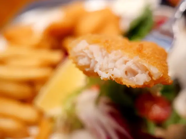 脆炸魚柳黑松露薯條