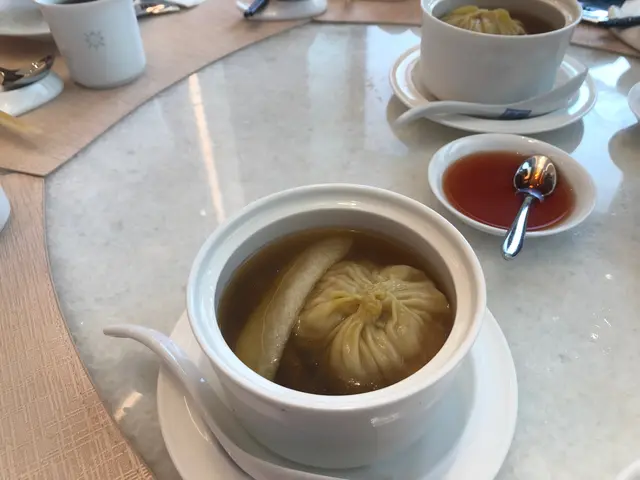 湯味道濃郁，餡味豐富，做得唔錯！