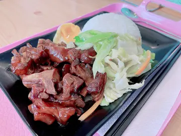 卤水猪手饭