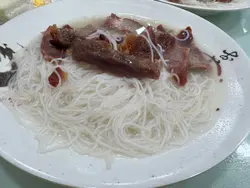 BBQ  Pork  with  rice  vermicelli  