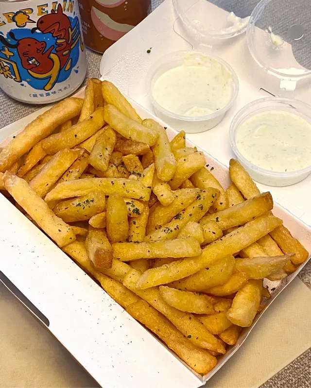 芥末蛋黃醬大薯條
