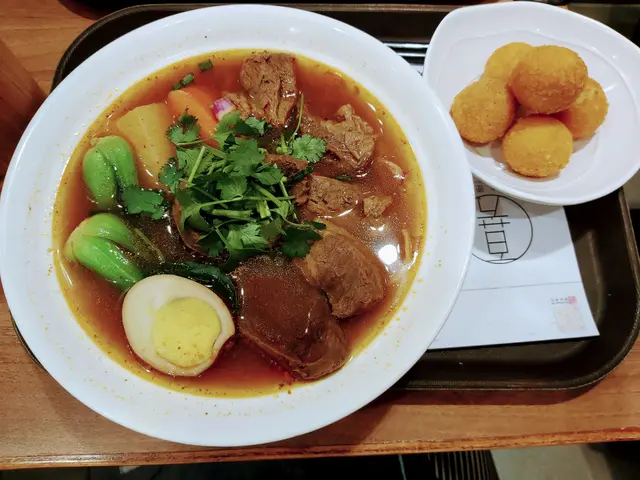 牛腩牛腱湯麵&地瓜丸