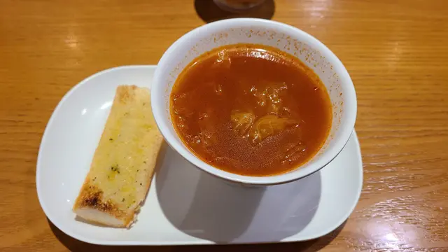 歐陸式濃湯+牛油法包