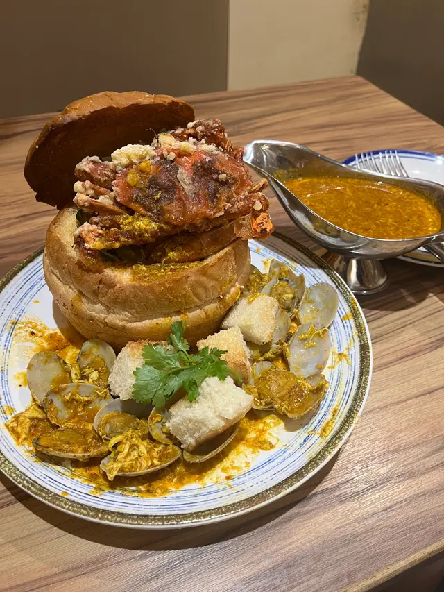 軟殼蟹新加坡火山包