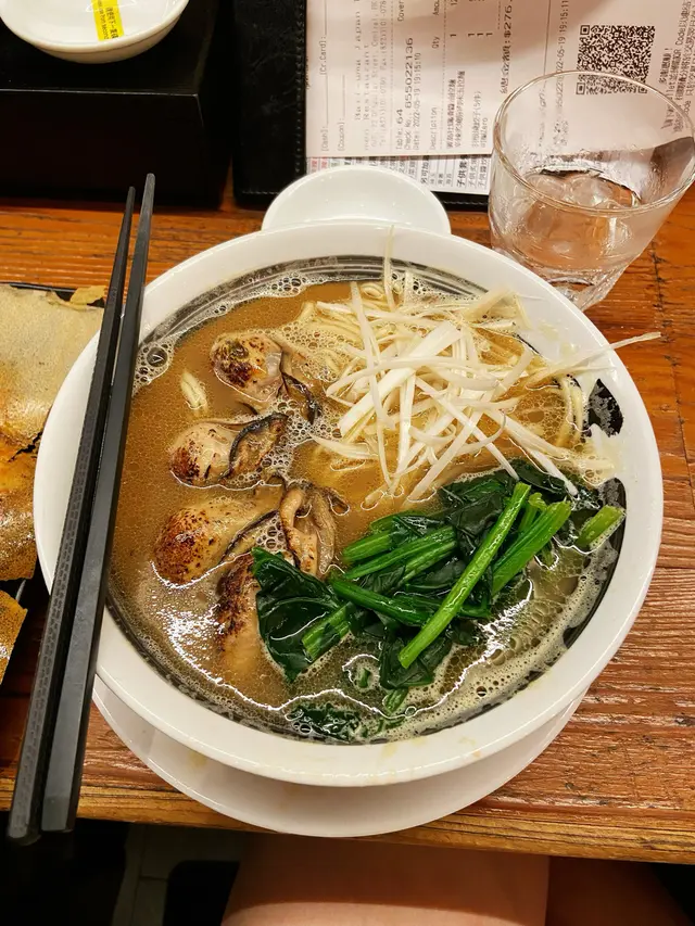 廣島牡蠣漬醬油拉麵