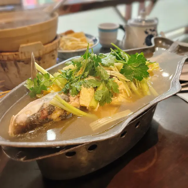 明爐鹹菜胡椒湯浸烏頭