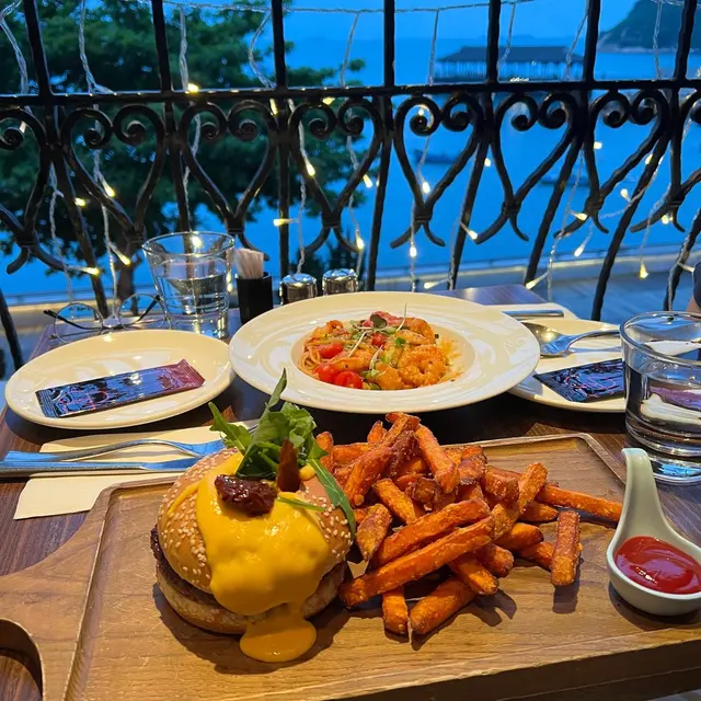 龍蝦汁大蝦意粉