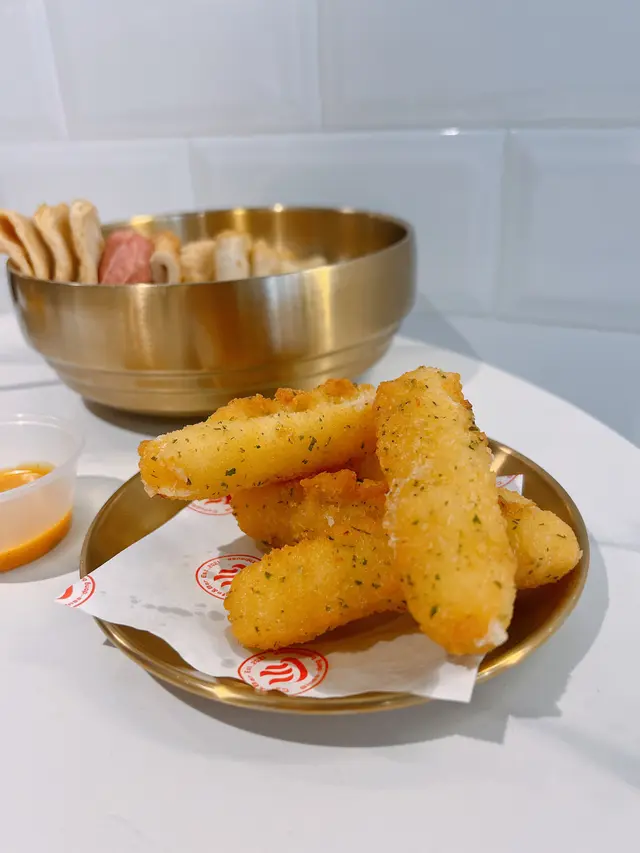 炸甜薯拉斯芝士條