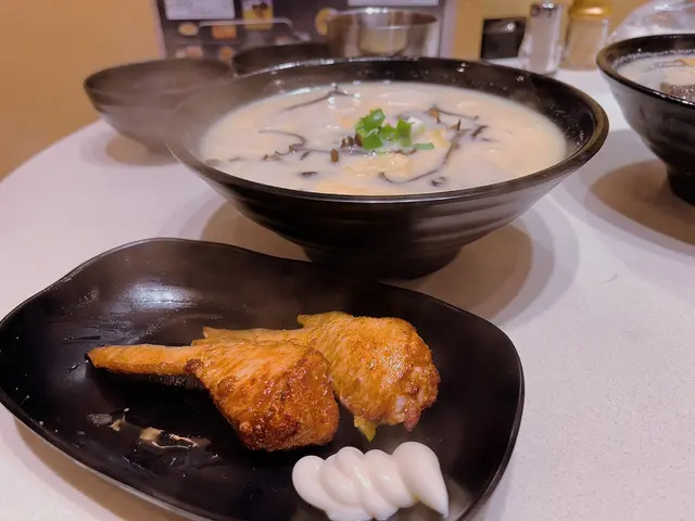 明太子釀雞翼湯米線