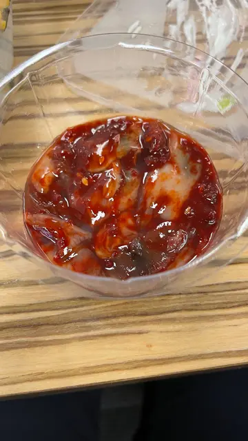 生醃蠔拌飯