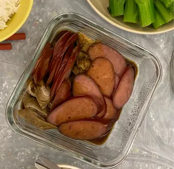 滷水豬大腸+紅腸