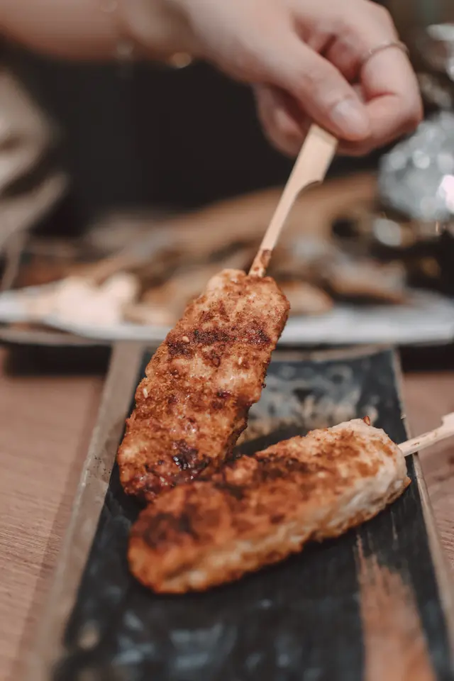 免治雞肉串