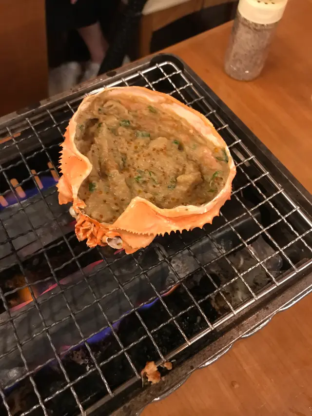 黑門令蟹味噌甲羅燒