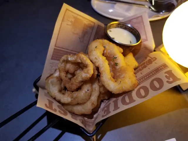 Calamari with Honey Yuzu Sauce