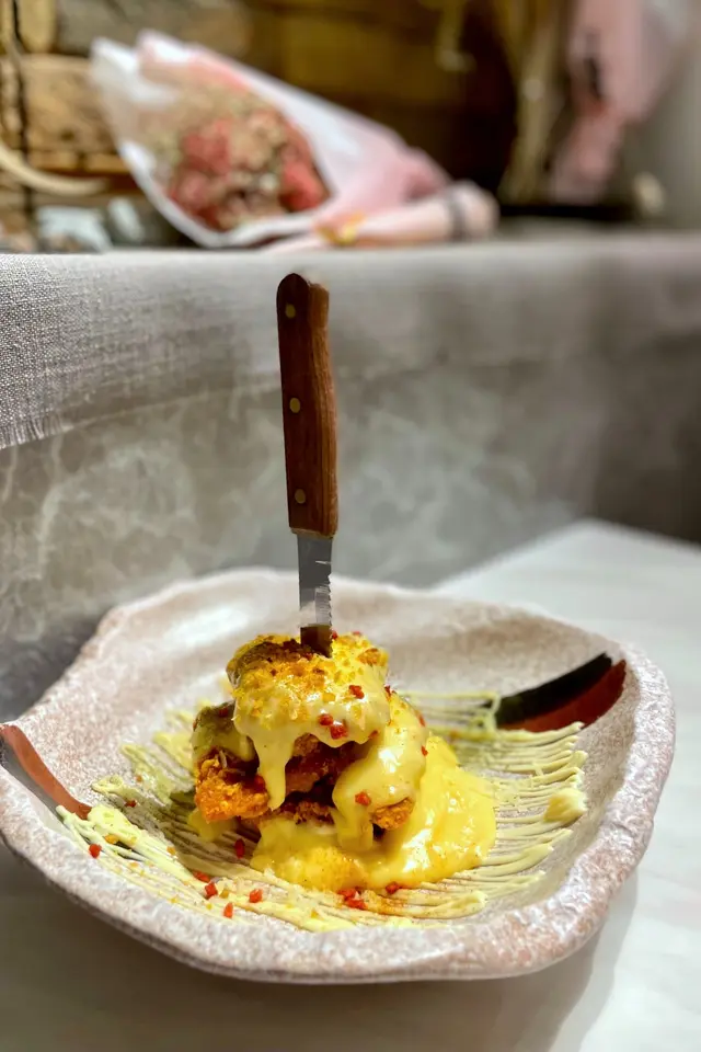 黃金芝士香辣雞塊