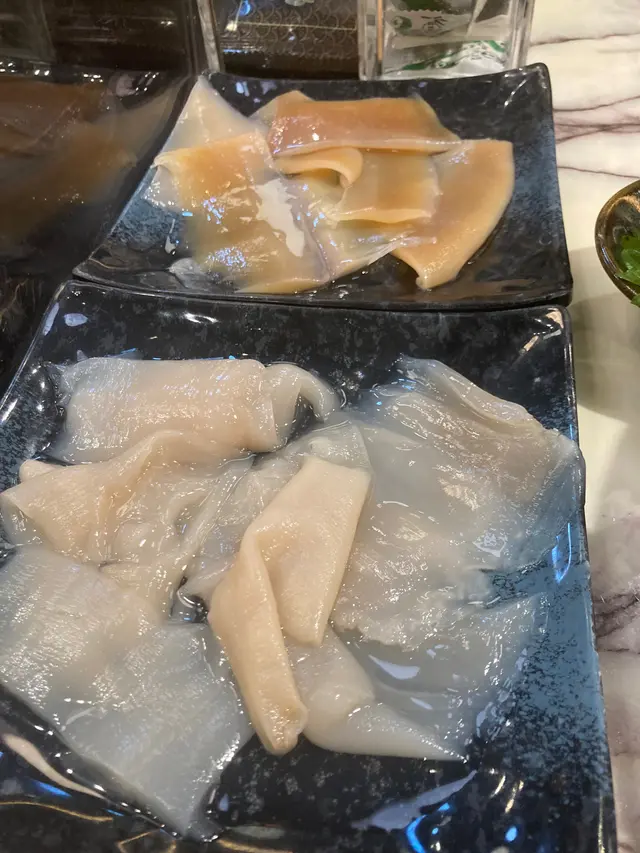 象拔蚝+水魷魚