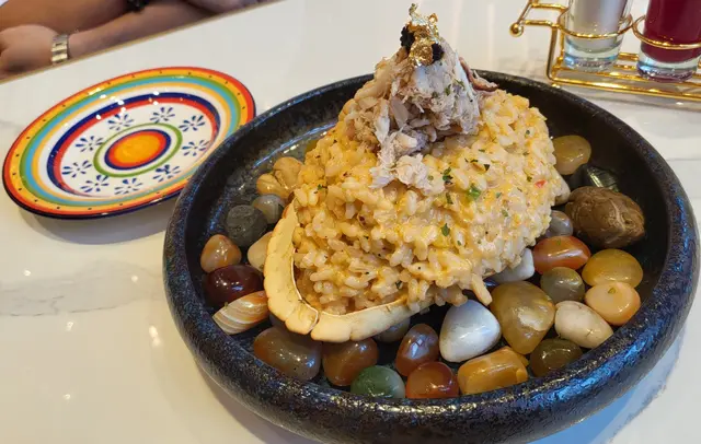 黑魚籽麵包蟹意大利飯