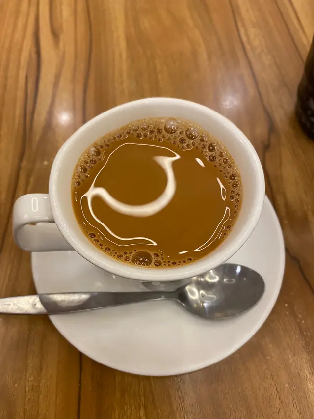 跟餐+5蚊的奶茶