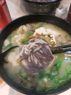 酸菜鱼五壳粉