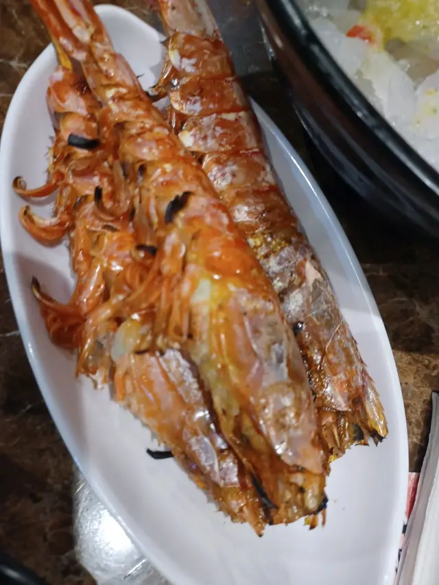 燒串燒蝦