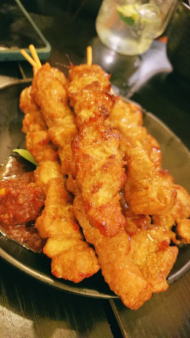 沙嗲串燒（雞，豬）