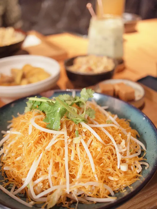 蟹肉金絲炒新竹米粉