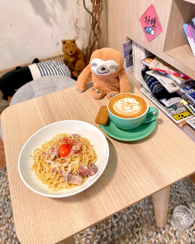 椒絲腐乳卡邦尼 2.1  &  Latte