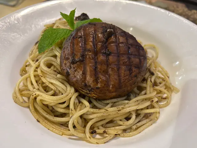 烤大啡菇黑松露意粉