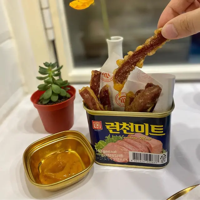 炸韓國午餐肉條