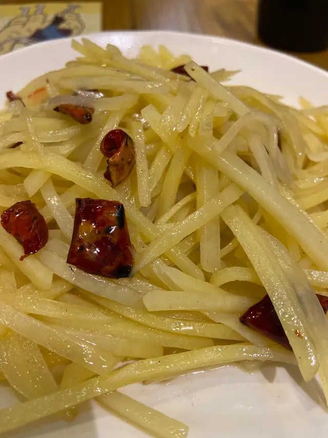 熗炒土豆絲