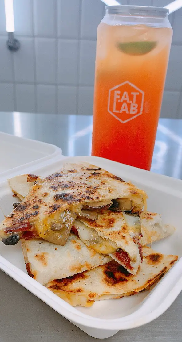 蘑菇煙肉 Quesadilla   