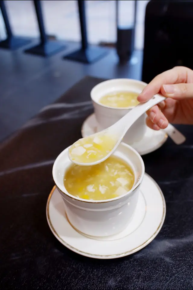 粟米豆腐湯