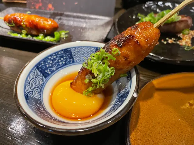 自家製雞肉丸配黃金蛋