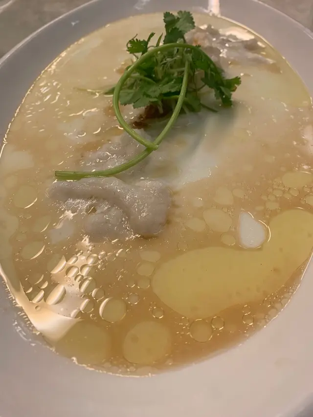 花雕蛋白蒸龍躉球