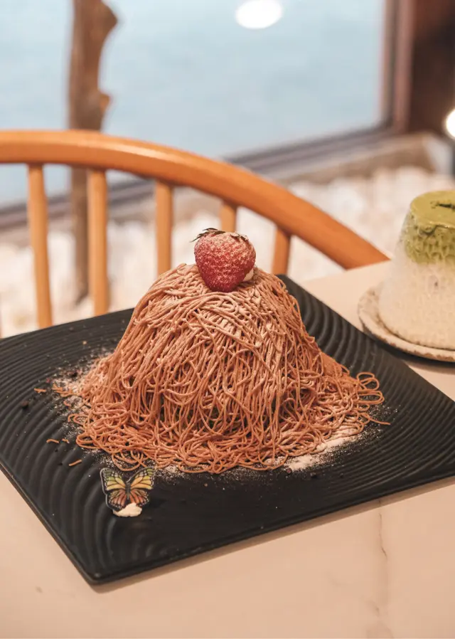 和栗 Mont Blanc 班戟