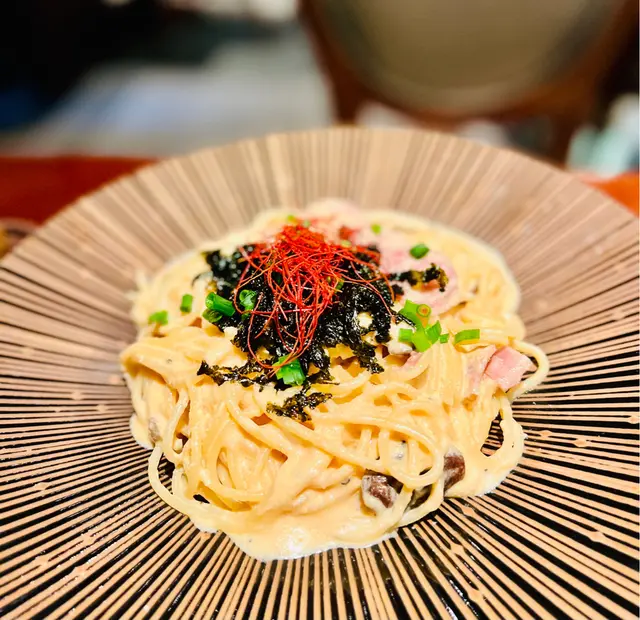 明太子香腸意粉