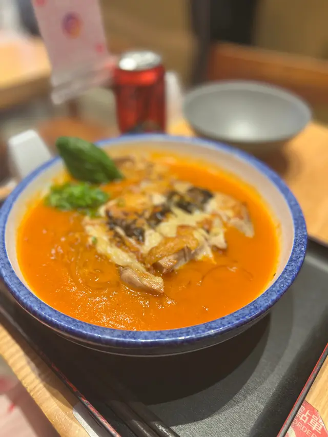 炭燒風味雞扒蕃茄湯葛粉