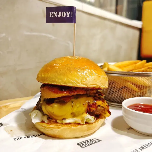 德州燒烤牛肉漢堡