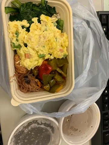 Take away, 3 choices of dishes